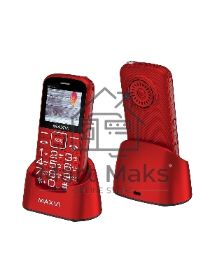 Мобильный телефон Maxvi B5ds up red