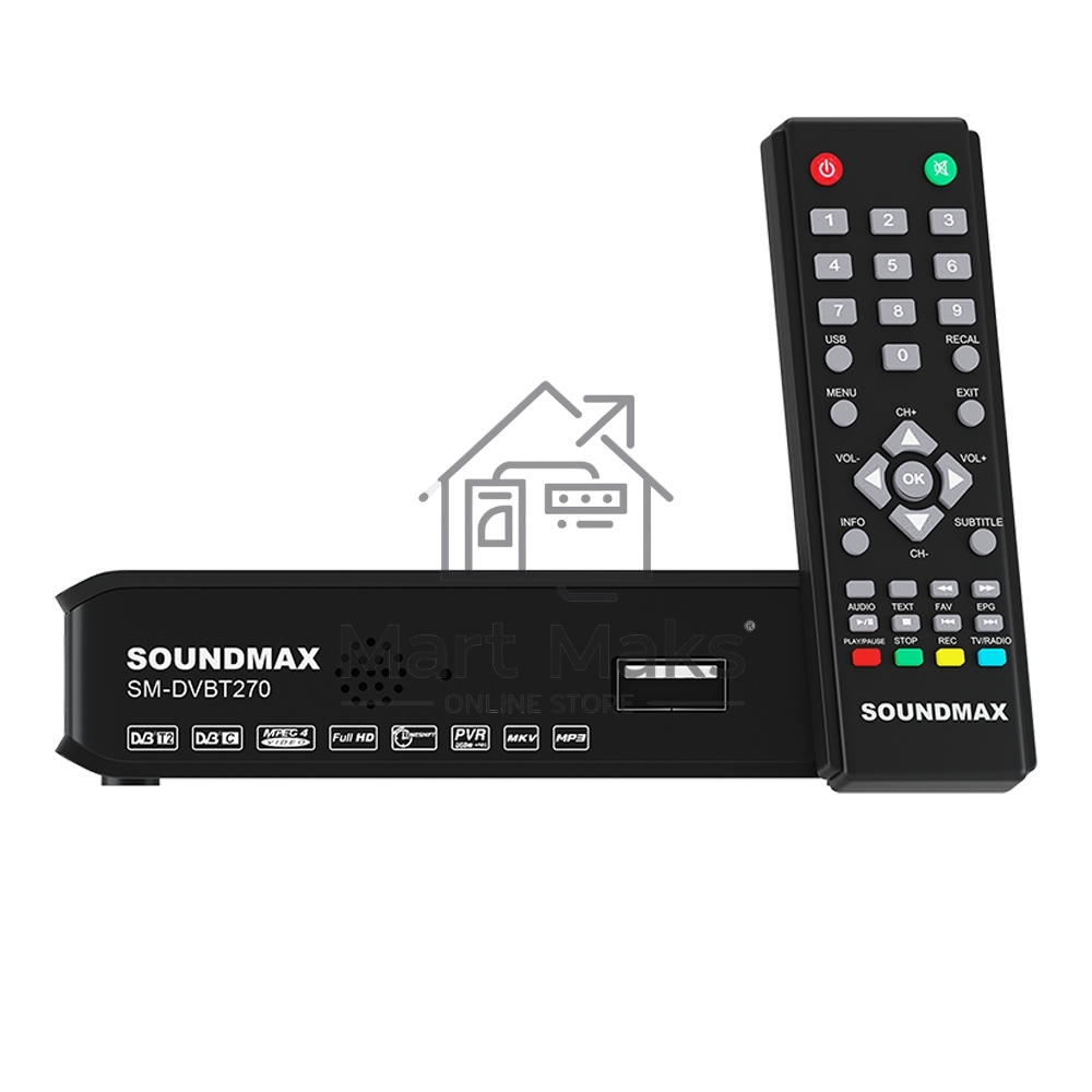Телевизионная приставка SOUNDMAX SM-DVBT270