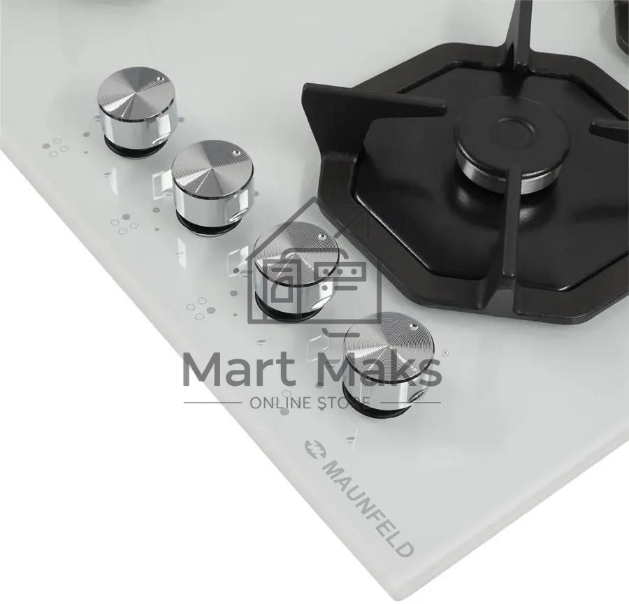 Газовая варочная панель Maunfeld EGHG.64.2CW/G белый