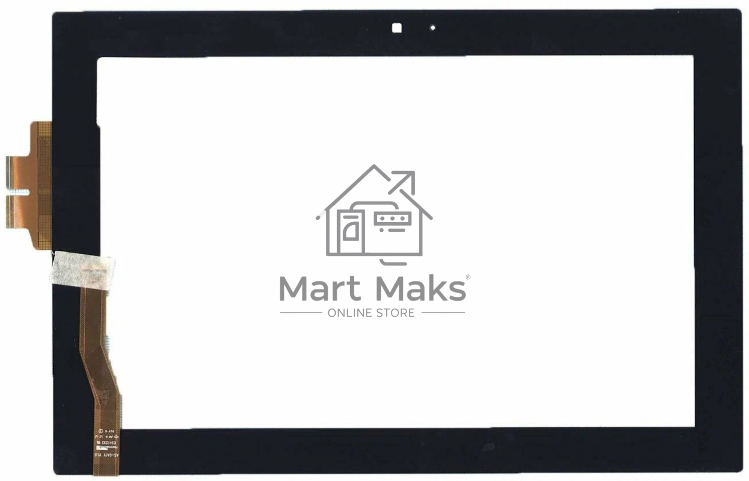 Сенсорное стекло (тачскрин) для Asus Padfone A66 station, черное