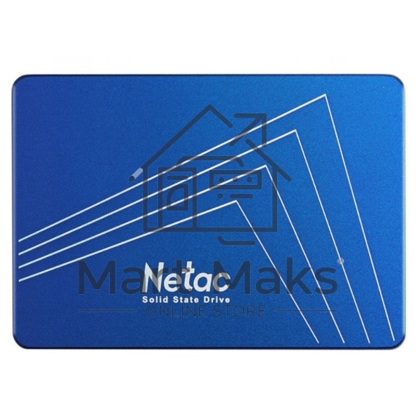 Накопитель SSD Netac SSD N600S 4TB 2.5 SATAIII 3D NAND, 7mm, R/W up to 545/500MB/s, TBW 2000TB, 5y wty