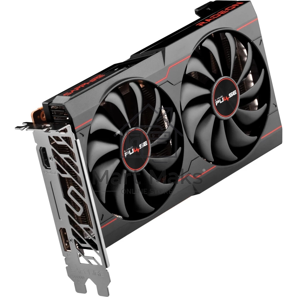 Видеокарта Sapphire RX6500XT Gaming OC Pulse 11314-07-20G AMD Radeon RX 6500XT 4Gb 64bit GDDR6 PCI-E 4.0 2685/18000 HDMIx1 DPx1 HDCP Ret