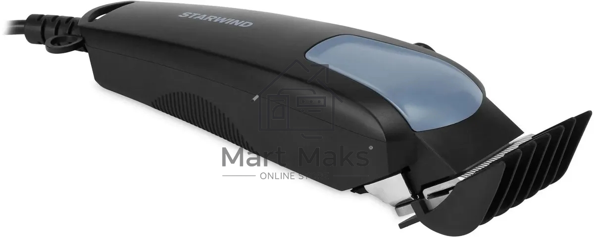 Машинка для стрижки Starwind SHC 1788 черный/серый 8Вт (насадок в компл:4шт)