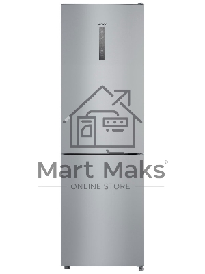 Холодильник Haier CEF535ASD серебристый двухкамерный, 241/105л, морозилка снизу, No Frost