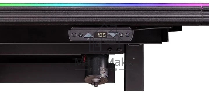 Стол игровой Thermaltake Gaming Desk Level 20 BattleStation Black, Electric,RGB, none Black, Electric,RGB, none