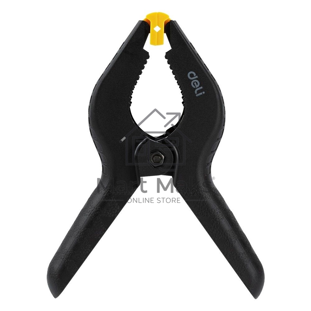 Струбцина-зажим пружинная Deli DL110006 длина 150мм, макс.диаметр зажима 50мм, макс.усилие зажима 140N