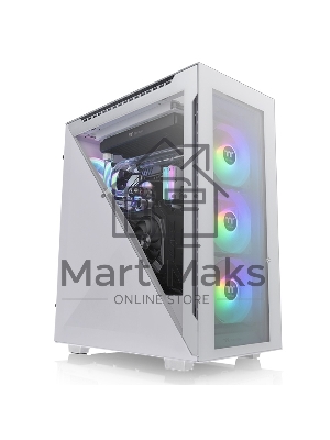 Компьютерный корпус Thermaltake Divider 500 TG Snow ARGB CA-1T4-00M6WN-01 White/Win/SPCC/Tempered Glass*4/120мм ARGB Fan*3/120мм Standard Fan*1 (527897)