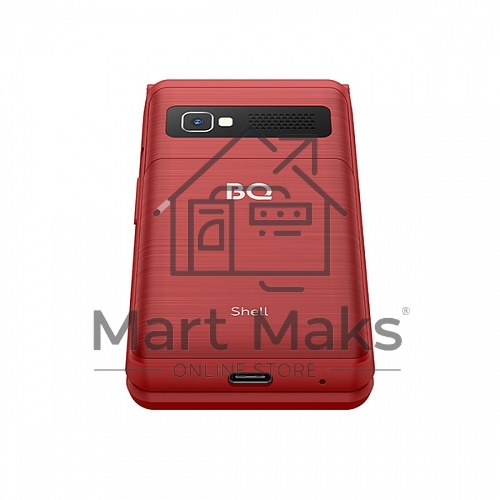 Мобильный телефон BQ 2411 Shell красный MTK 6261 D