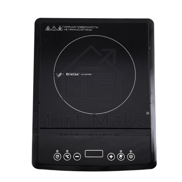 Плитка индукционная Centek CT-1518 <2000Вт> 8 настроек мощности, LED-дисплей, таймер
