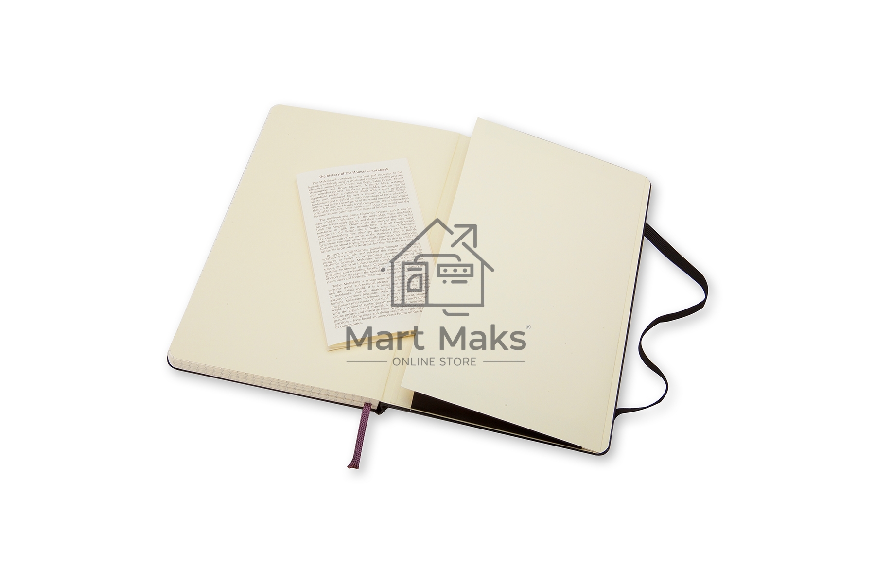 Блокнот Moleskine CLASSIC QP061 Large 130х210мм, 240 страниц, клетка, твердая обложка, черный