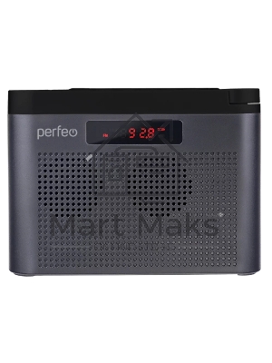 Радиоприемник цифровой PERFEO ТАЙГА FM+ 66-108МГц/ MP3/ встроенный аккум,USB/ серый (I70GR) PF_C4941