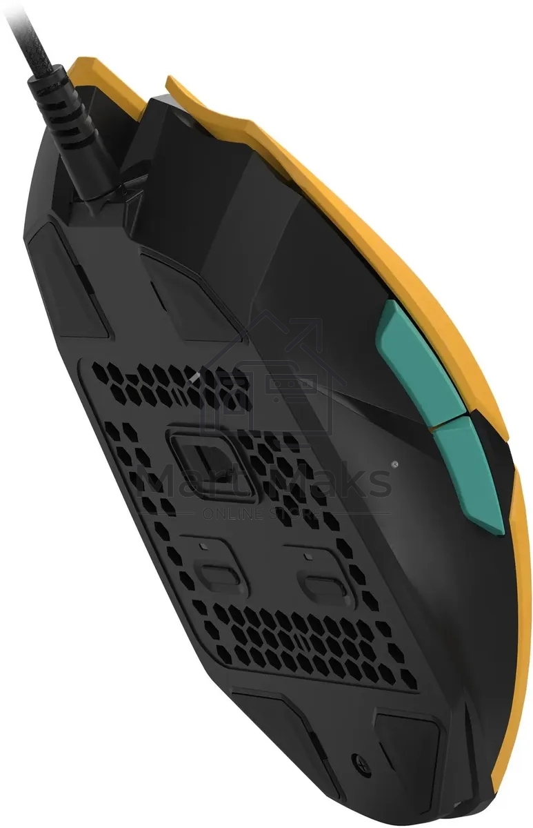 Мышь проводная A4Tech Bloody W63 Max Renegade желтый, 12000 dpi, USB, кнопки - 7