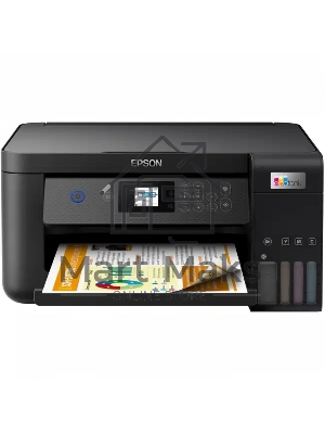 МФУ струйное Epson EcoTank L4260 (C11CJ63415), A4, цветной, печ. до 33 стр/мин. (ч/б) до 15 стр/мин. (цвет), 1440 x 5760 dpi (печать) 1200x2400dpi (скан.), USB, Wi-Fi