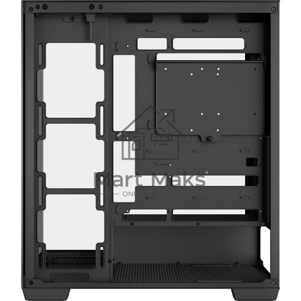 Компьютерный корпус MidiTower Deepcool CG580 черный (ATX, без БП, 2xUSB 3.0 Type-A) (R-CG580-BKNDA0-G-1)