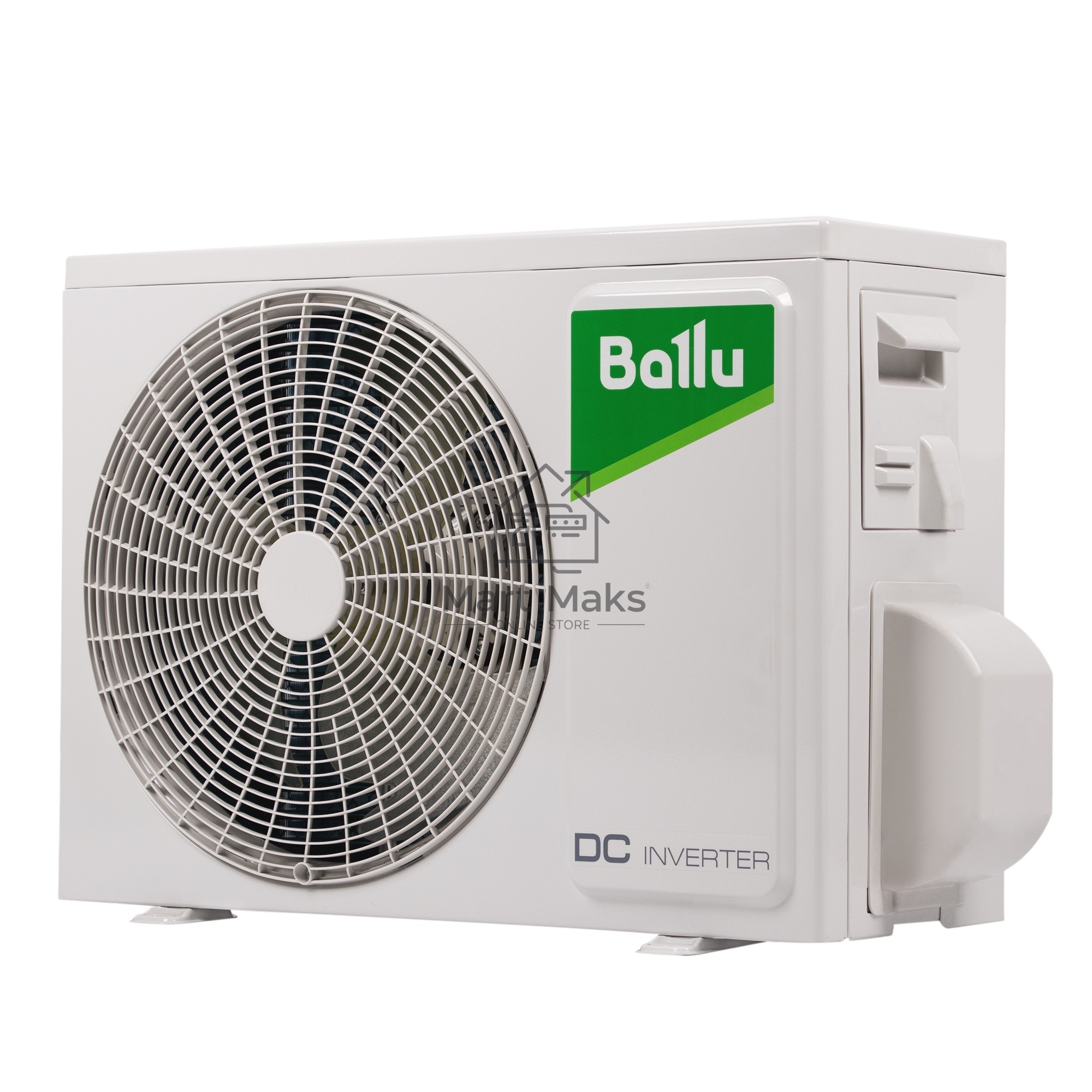 Блок наружный сплит-системы Ballu BSPI/out-13HN8/BL/EU инвертор, 12000 BTU, 35 м², охлаждение, обогрев, осушение