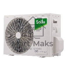 Наружный блок сплит-системы Ballu BSPI/out-13HN8/BL/EU инвертор, 12000 BTU, 35 м², охлаждение, обогрев, осушение