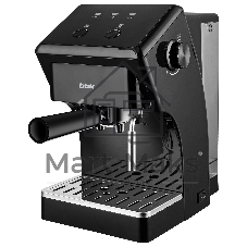 Кофеварка рожковая BBK CM1502 черный, исп. кофе - молотый, 1,5 л, 1050 Вт, 15 Бар
