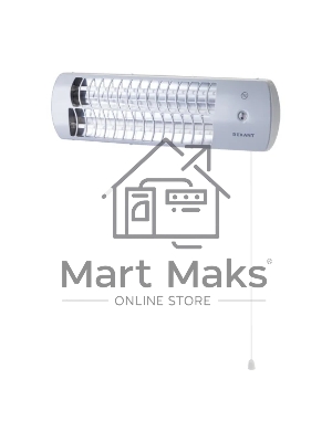 Обогреватель инфракрасный панельный Rexant 60-0060, серый, кварцевый, 1500 Вт, 20 м2, 3 режима обогрева