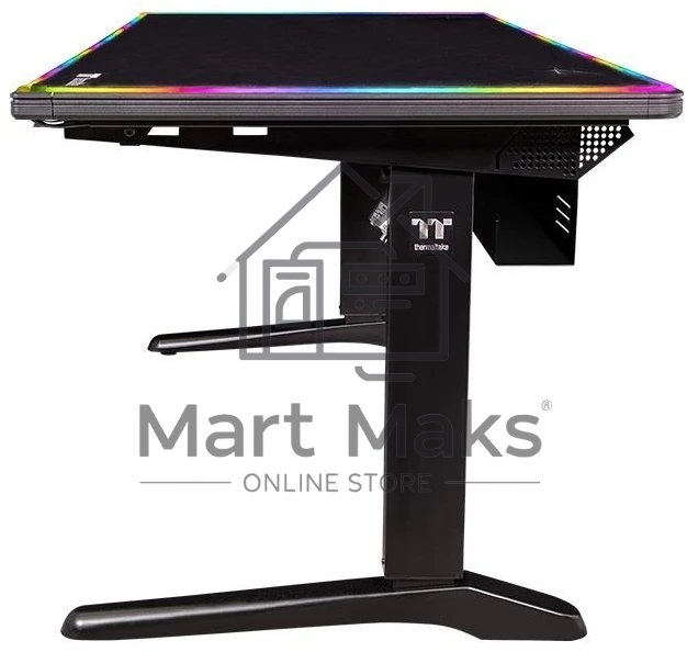 Стол игровой Thermaltake Gaming Desk Level 20 BattleStation Black, Electric,RGB, none Black, Electric,RGB, none