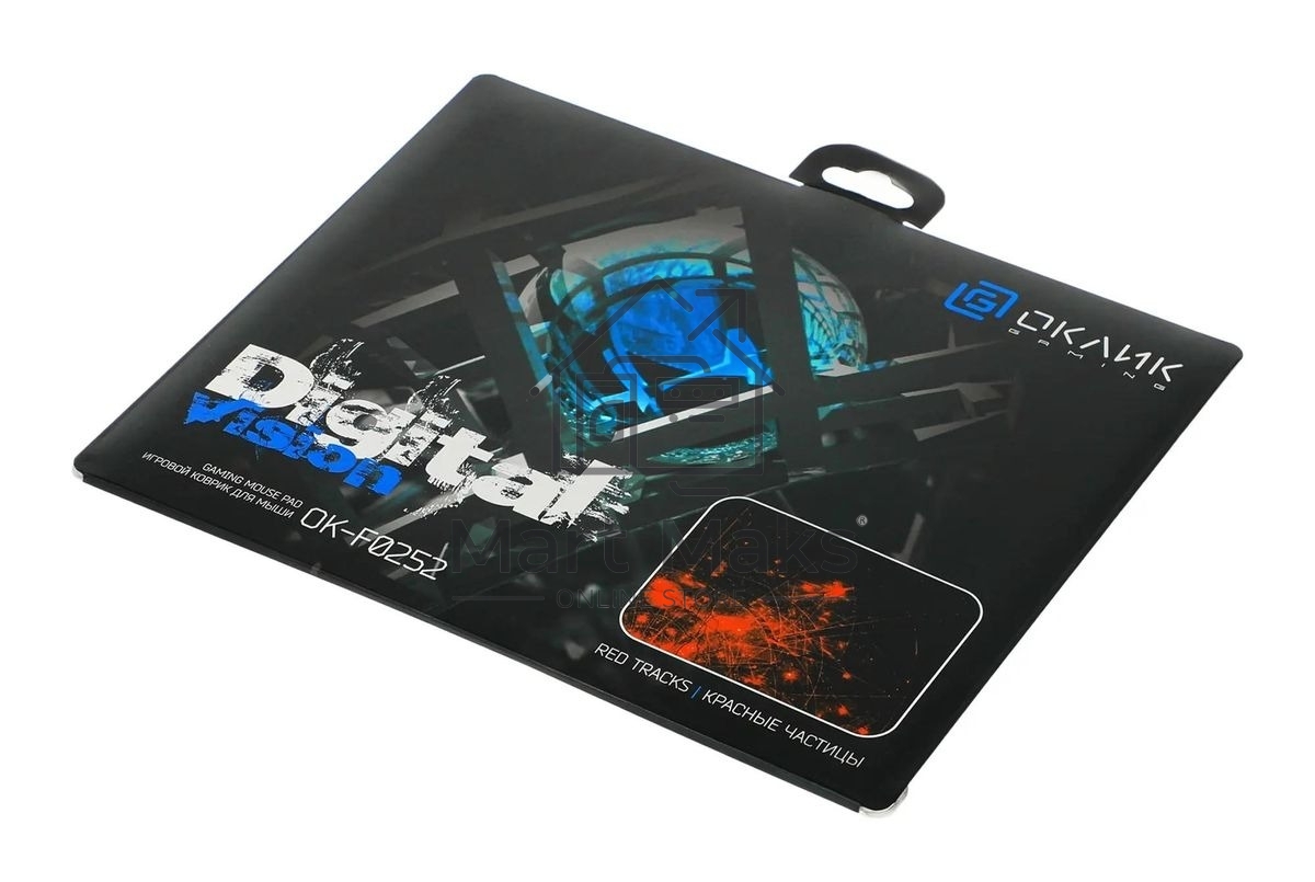 Коврик для мыши Oklick/Оклик OK-F0252 рисунок/красные частицы 250x200x3мм