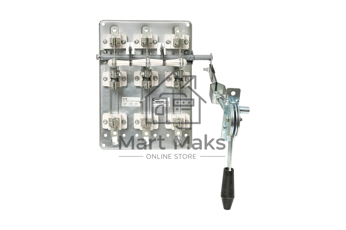 Разъединитель-предохранитель РПС-1 100А правый привод без ППН Basic EKF rps-r-100