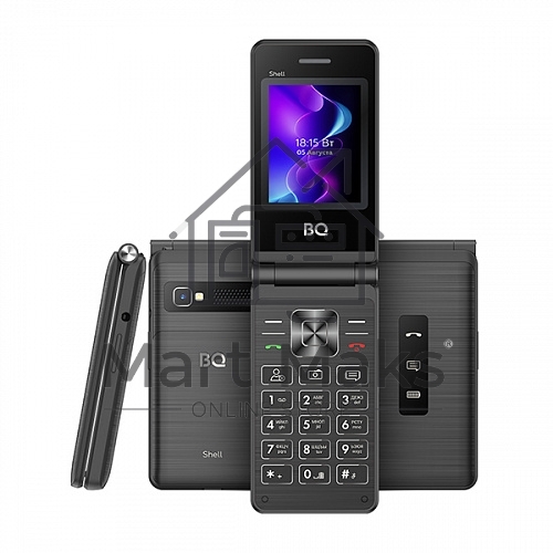 Мобильный телефон BQ 2411 Shell черный MTK 6261