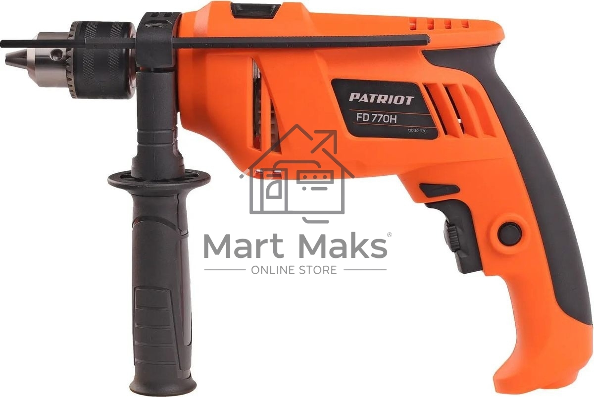 Дрель ударная Patriot FD 770H 770Вт ключевой реверс (120301770)
