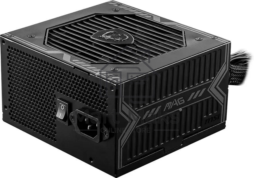 Блок питания MSI MAG A650BN, 650Вт, 80 PLUS Bronze, 120мм, черный