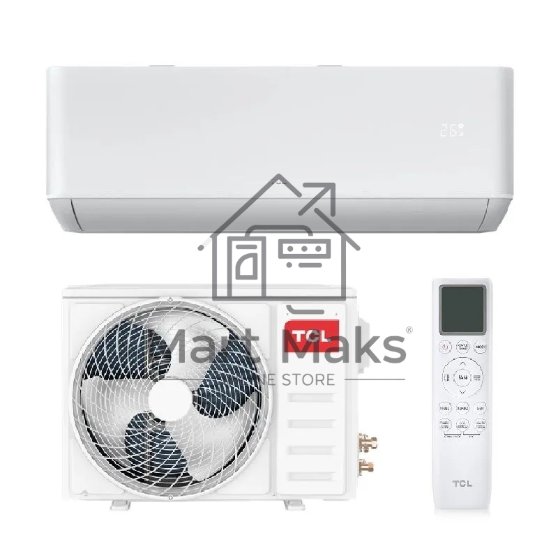 Кондиционер сплит-система TCL TAC-TP12INV/R инвертор, 12000 BTU, 36 м², 22 дБ, охлаждение, обогрев, осушение, белый