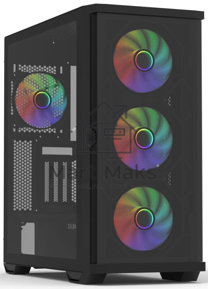 Компьютерный корпус ZALMAN Z10 DUO, ATX, BLACK, WINDOW, 2x3.5