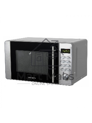 Микроволновая печь SUPRA 20TS55 серебристый, 20 л, 700 Вт, переключатели - кнопки, поворотный механизм