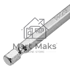 Бита Gross PH2х90мм, сталь S2, шестигр., 10 шт.