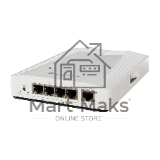 Коммутатор MikroTik CRS304-4XG-IN, 4×10 Гбит/с + 1×1 Гбит/с, управляемый