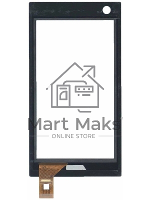 Сенсорное стекло (тачскрин) для Asus 5491L FPC-2, черное