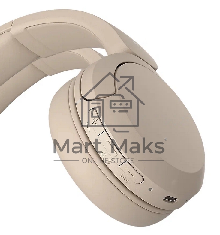 Гарнитура SONY WH-CH520CZ BEIGE Bluetooth