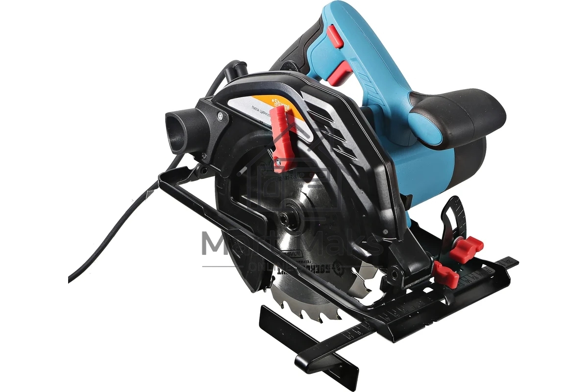 Пила циркулярная Sturm CS50185P 1850Вт, ТПД 185х16/20мм, пропил-65мм, вес 4,3 кг