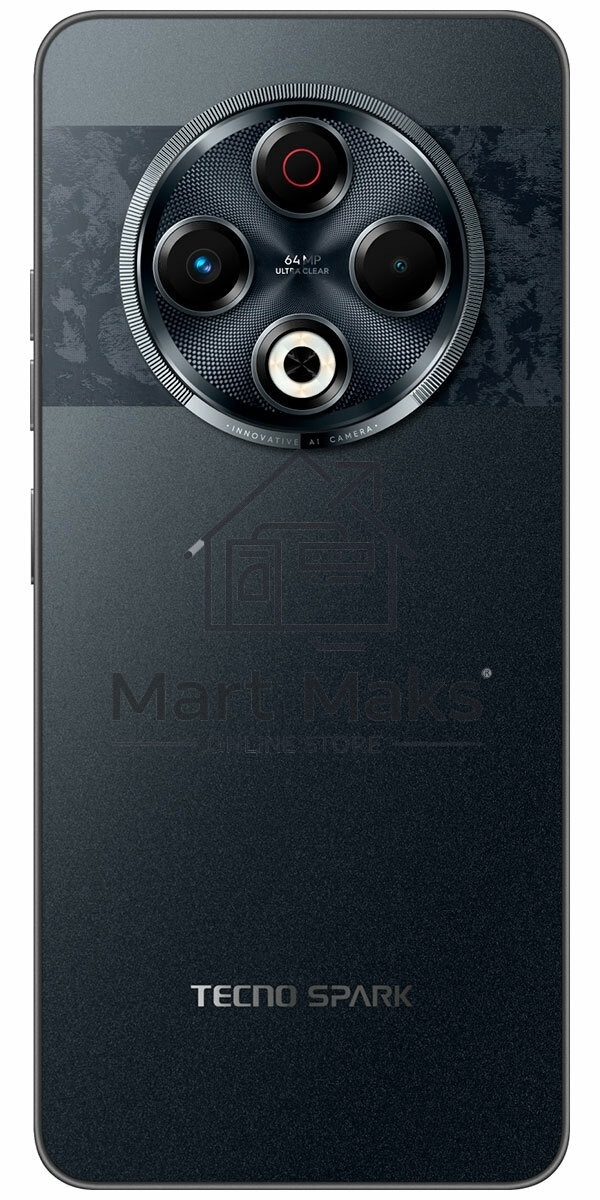 Смартфон Tecno SPARK 30, 8/128Gb, черный