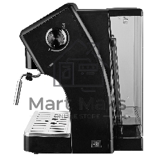 Кофеварка рожковая BBK CM1502 черный, исп. кофе - молотый, 1,5 л, 1050 Вт, 15 Бар