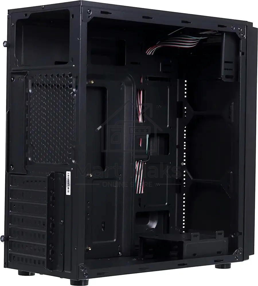 Компьютерный корпус Accord JP-II черный без БП ATX 1x80mm 2xUSB2.0 1xUSB3.0 audio