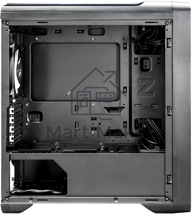Компьютерный корпус MiniTower Zalman M3 plus RGB (mATX, Mini-ITX, USB2.0x1, USB3.0x1, без БП) (M3 plus RGB)