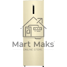 Холодильник Haier CEF536CCG бежевый двухкамерный 240/105 л морозилка снизу, No Frost