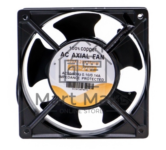 Вентилятор 120х120х38 220V (sleeve bearing)
