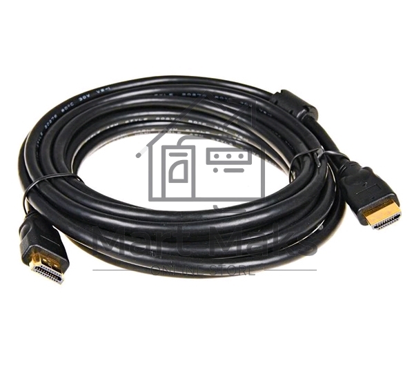 Кабель HDMI/DVI 5bites APC-014-150 HDMI M/HDMI M V1.4b, высокоскоростной, ethernet+3D, зол.разъемы, ферр.кольца, 15м.