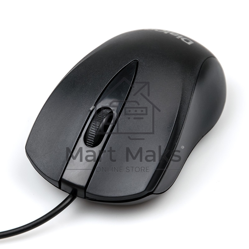 Мышь проводная Dialog Comfort MOС-15U черный, 1200 dpi, USB, кнопки - 3