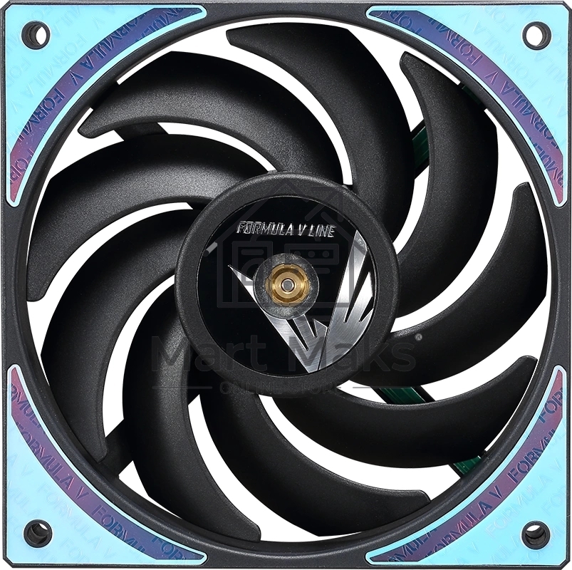 Вентилятор для корпуса Aerocool / Formula Air Bridge Plus BK ARGB черный, 120 мм, 1300 об/мин, 27.2 дБ, 4 pin