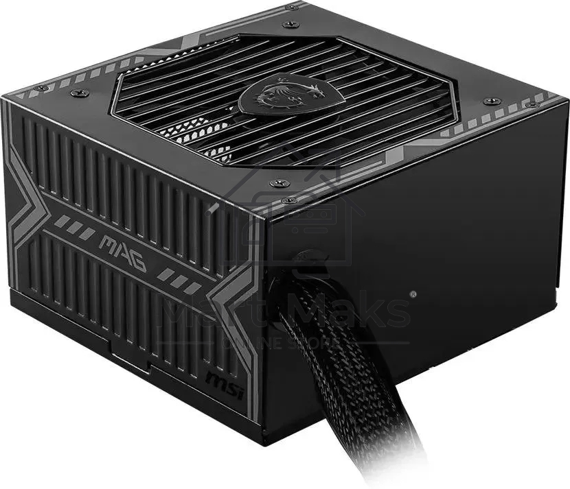 Блок питания MSI MAG A650BN, 650Вт, 80 PLUS Bronze, 120мм, черный