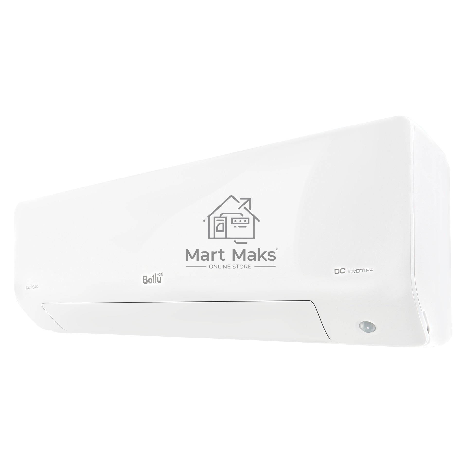Блок внутренний сплит-системы Ballu Ice Peak DC BSPKI/in-18HN8_V4 инвертор, 18000 BTU, 55 м², 23 дБ, охлаждение, обогрев, осушение, белый