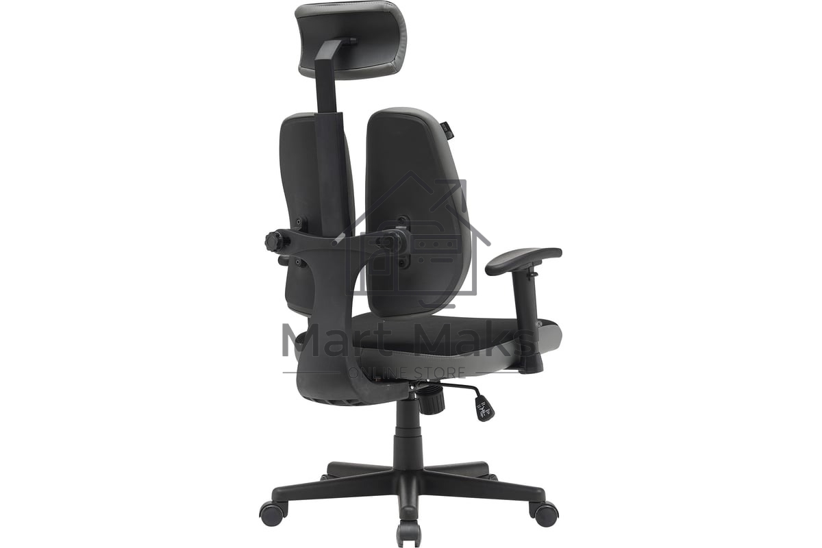Кресло компьютерное Cactus CS-CHR-MC03-BKGY черный