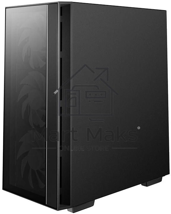 Компьютерный корпус Deepcool MATREXX 55 V4 без БП, боковое окно (закаленное стекло), 3xARGB LED 140мм вентилятора спереди, 1xARGB LED 120мм вентилятор сзади, черный, ATX