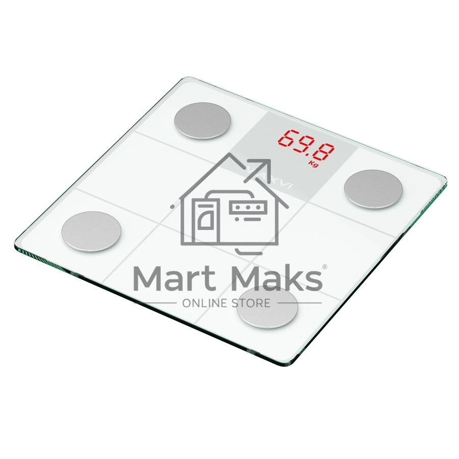 Весы напольные MAXVI BS101 белый